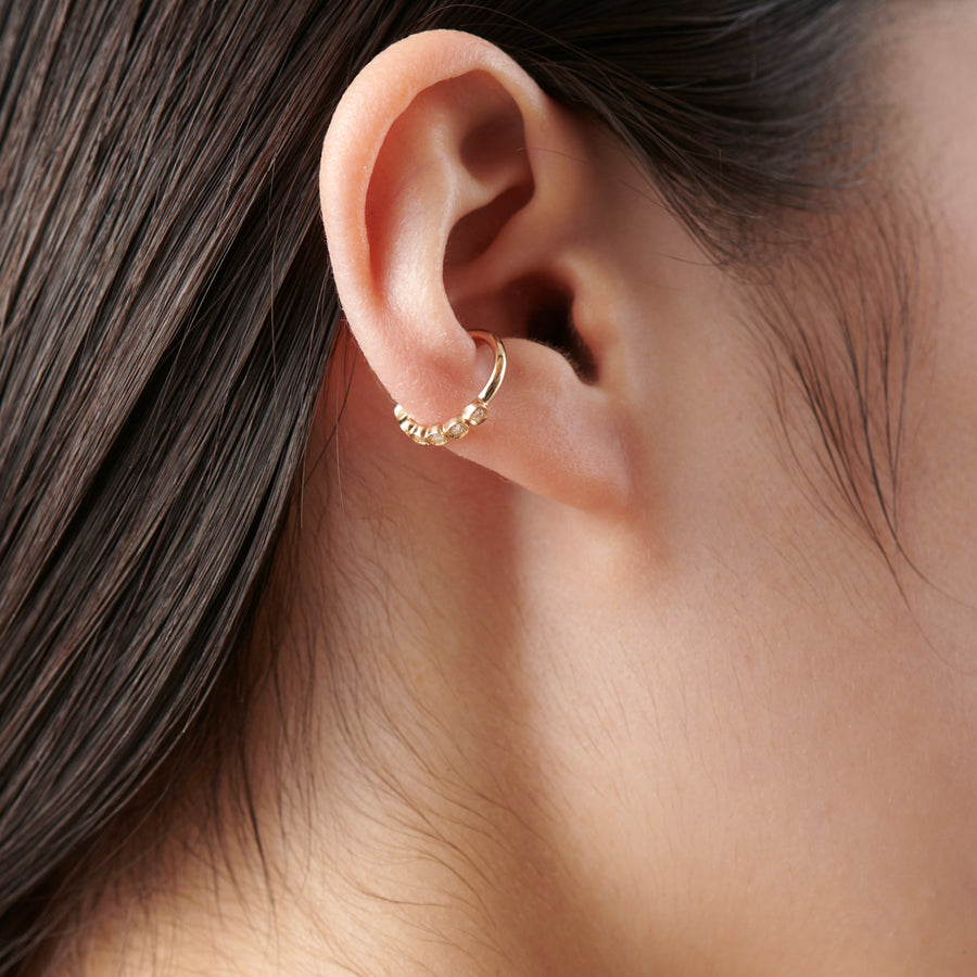 Diamond ear cuff (K10)