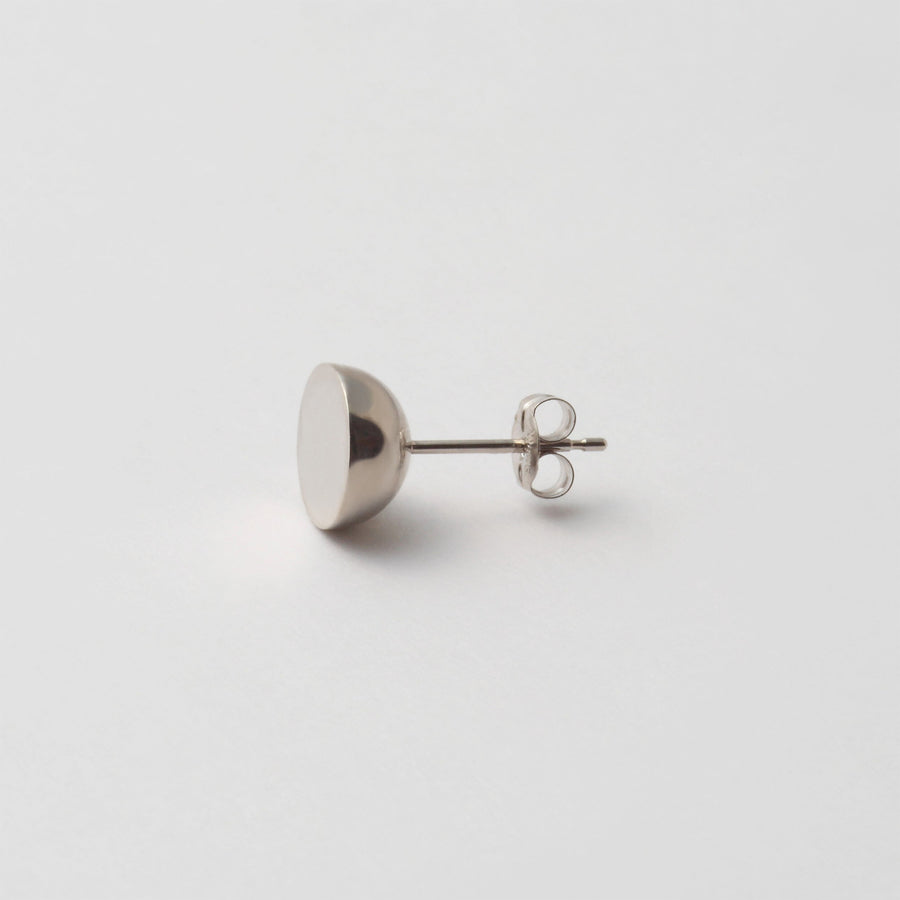 K18WG pierced earring (Horizontal / K18WG basic clasp)
