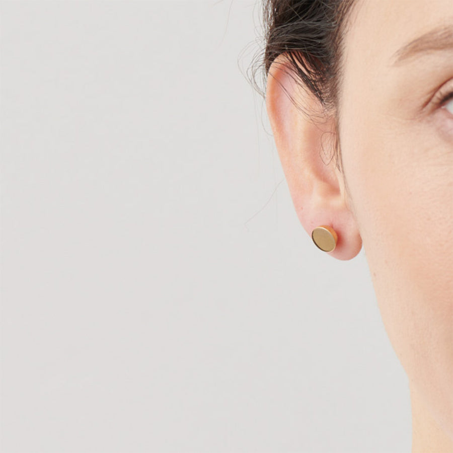 K18 pierced earring (Horizontal / K18 basic clasp)