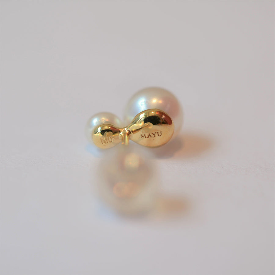 K10 pearl rivets single pierce