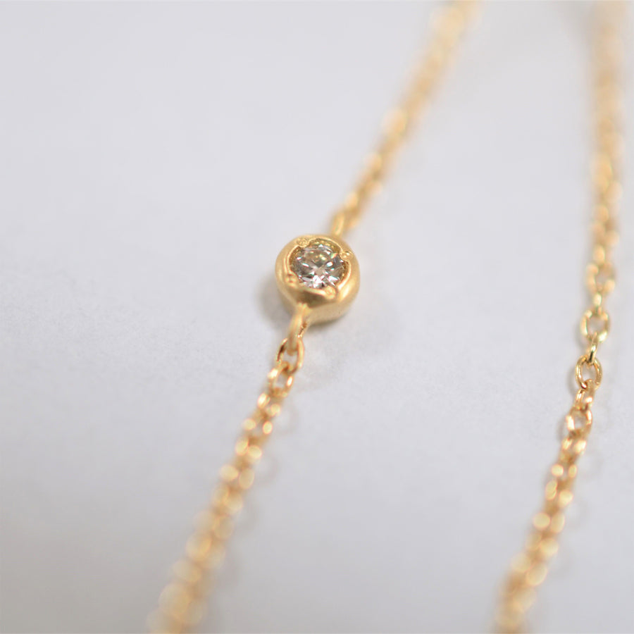 dazzle chain pierce  (diamond / long)